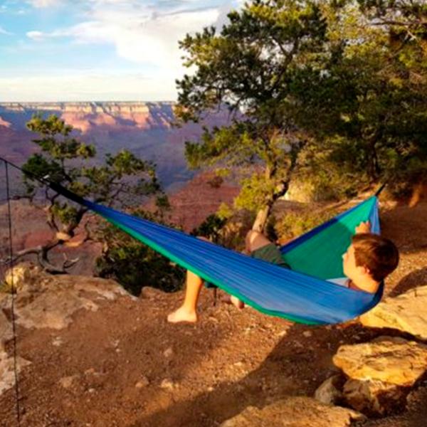 Гамак Amazonas Adventure Hammock 4030454005791 150 кг/ Nailon/ Синий photo 4