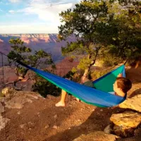 Гамак Amazonas Adventure Hammock 4030454005791 150 кг / Нейлон / Синий photo 4