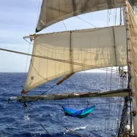 Гамак Amazonas Adventure Hammock 4030454005791 150 кг / Нейлон / Синий photo 5