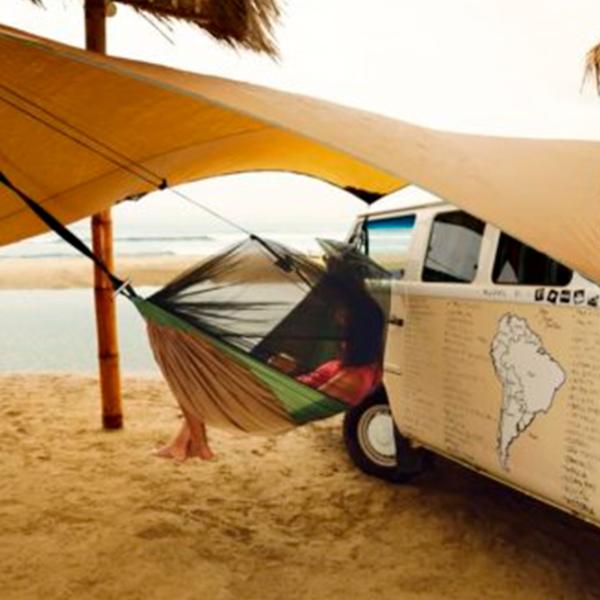 Гамак Amazonas Adventure Hammock Moskito 4030454006330 150 кг/ Nailon/ Коричневый photo 4