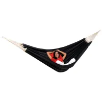 Hamac Amazonas Barbados 4030454003070 200 kg/ Bumbac/ Black photo 2