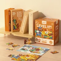 Set de puzzle-uri Mideer Anotimpurile pădurii 2.5+/ Numărul de piese: 57 photo 3