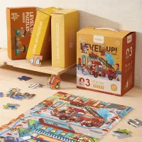 Set de puzzle-uri Mideer Salvatorii orașului 3+/ Numărul de piese: 89 photo 3