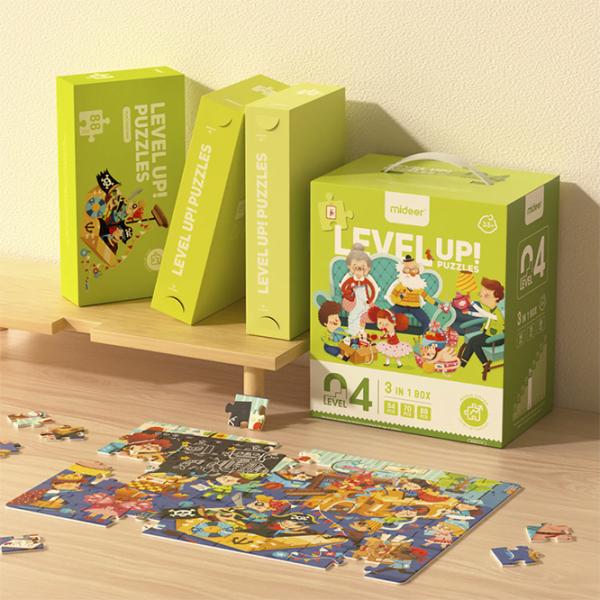 Set de puzzle-uri Mideer O zi din viața mea 3.5+/ Numărul de piese: 212 photo 3