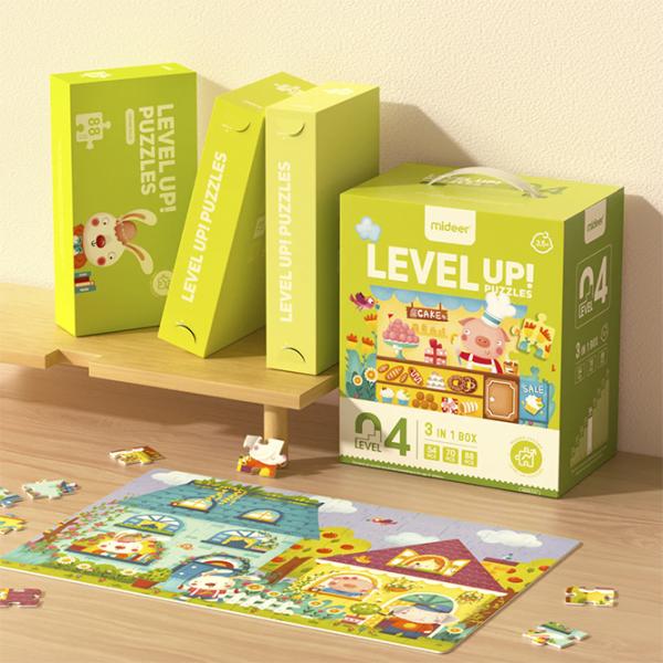 Set de puzzle-uri Mideer Orașul de basm 3.5+/ Numărul de piese: 212 photo 3