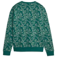 Hanorac pentru femei Puma Ess+ Floral Vibes Aop Crew Fl Green photo 2
