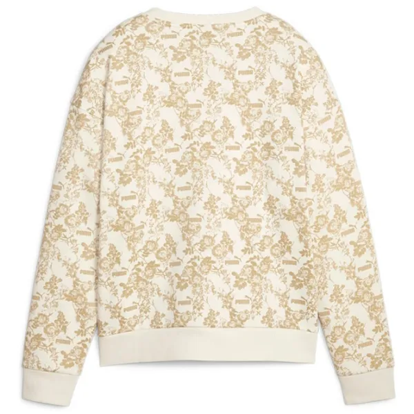 Hanorac pentru femei Puma Ess+ Floral Vibes Aop Crew Fl Beige photo 3