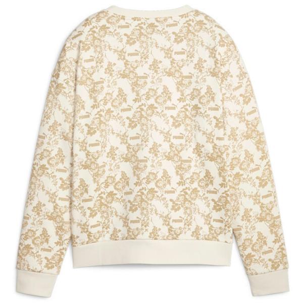 Hanorac pentru femei Puma Ess+ Floral Vibes Aop Crew Fl Beige photo 3