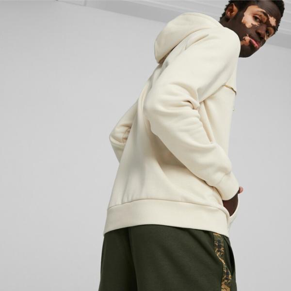 Толстовка для мужчин Puma Ess+ Minimal Gold Fl Прямой/ Белый photo 4