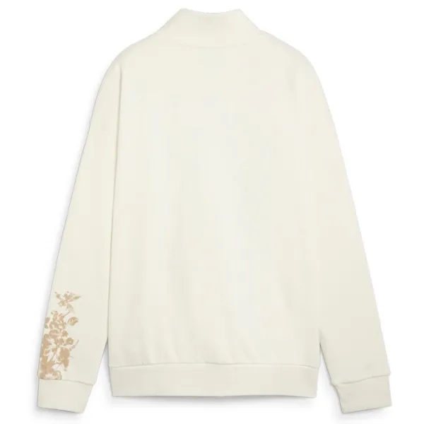 Hanorac pentru femei Puma Ess+ Floral Vibes Track Fl All-season/ Beige photo 2
