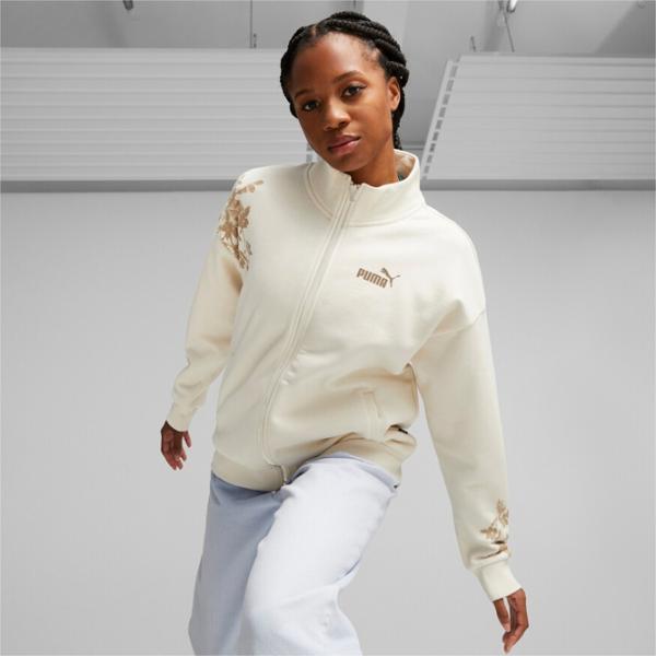Hanorac pentru femei Puma Ess+ Floral Vibes Track Fl All-season/ Beige photo 3 Hanorac pentru femei Puma Ess+ Floral Vibes Track Fl All-season/ Beige photo 3