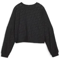Hanorac pentru femei Puma Fit Branded Crew Toamnă - iarnă/ Black photo 2
