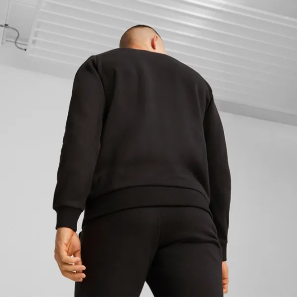 Толстовка для мужчин Puma Ess+ Minimal Gold Crew Fl Прямой/ Черный photo 4