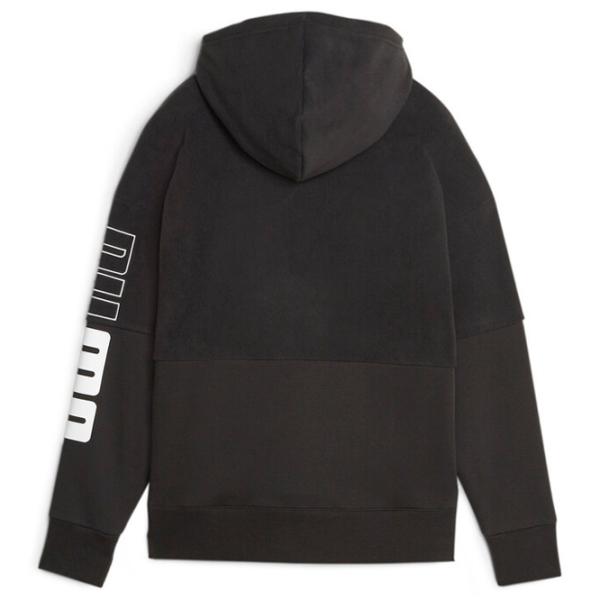 Hanorac pentru femei Puma Power Colorblock High-Neck W Toamnă - iarnă/ Black photo 2