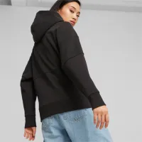 Hanorac pentru femei Puma Power Colorblock High-Neck W Toamnă - iarnă/ Black photo 4