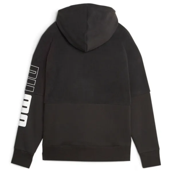 Hanorac pentru femei Puma Power Colorblock High-Neck W Toamnă - iarnă/ Black photo 2