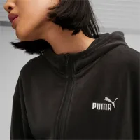 Толстовка для женщин Puma Ess Elevated Fz Всесезонные/ Черный photo 3
