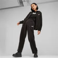 Толстовка для женщин Puma Ess Elevated Fz Всесезонные/ Черный photo 7