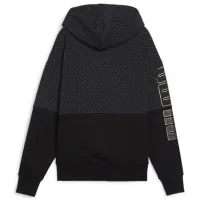 Hanorac pentru femei Puma Power Logo Love Colorblock F Toamnă - iarnă/ Black photo 2