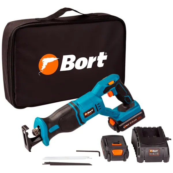 Fierăstrău sabie Bort BRS-18Li-FD Blue photo 5