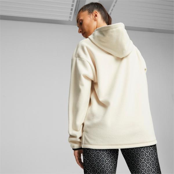 Hanorac pentru femei Puma Logo Love All-season/ Beige photo 4