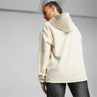Hanorac pentru femei Puma Logo Love All-season/ Beige photo 4
