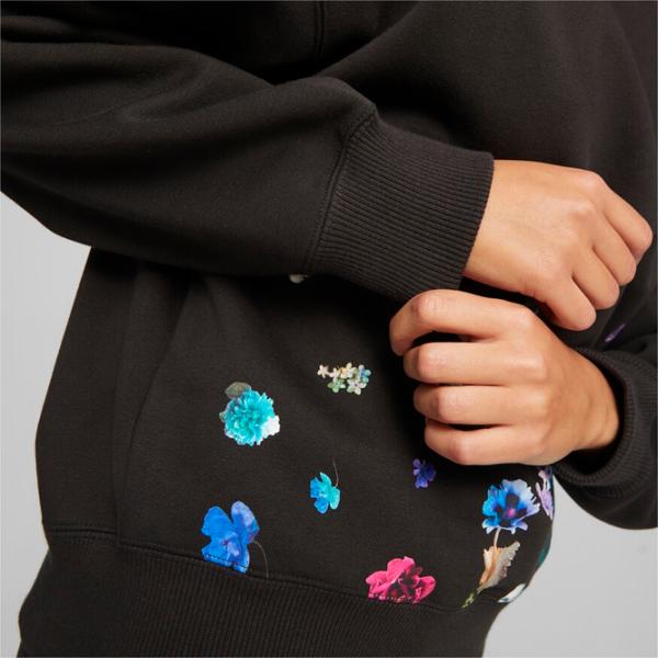 Толстовка для женщин Puma X Liberty Crew Fl Всесезонные/ Черный photo 4
