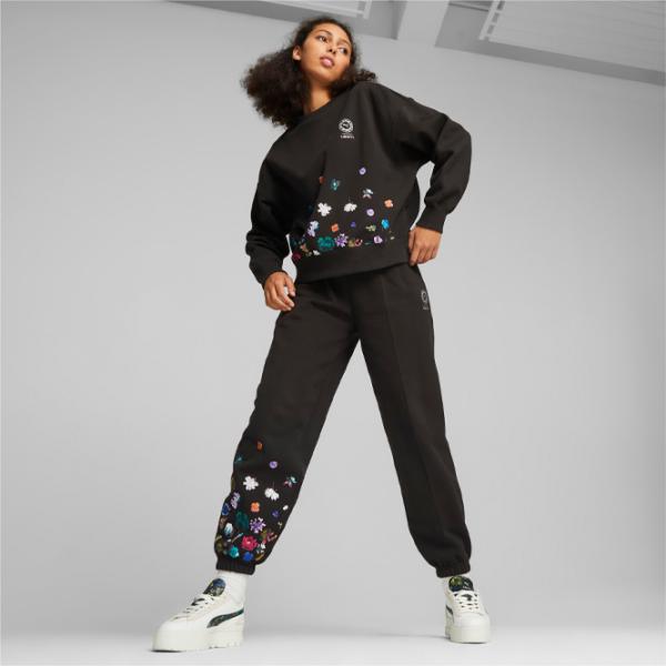 Hanorac pentru femei Puma X Liberty Crew Fl All-season/ Black photo 6