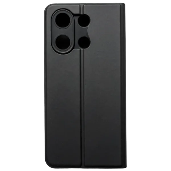 Чехол для смартфона Xiaomi Redmi Note 13 EVO/ Чехол книжка/ Экокожа/ Черный photo 3