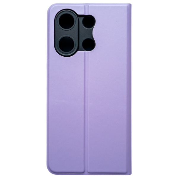 Чехол для смартфона Xiaomi Redmi Note 13 EVO/ Чехол книжка/ Экокожа/ Пурпурный photo 3