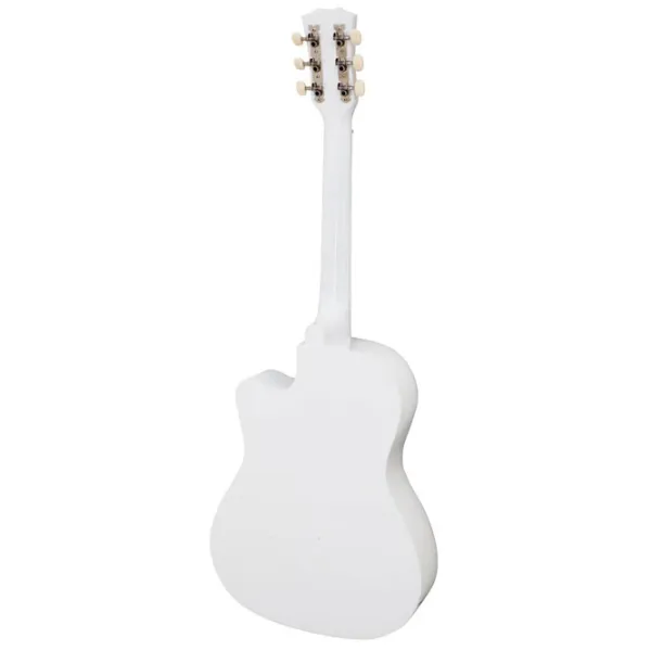 Chitară acustică Enjoy E-38C 4/ 4, Dreadnought, White photo 2