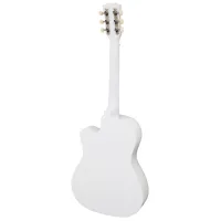 Chitară acustică Enjoy E-38C 4/ 4, Dreadnought, White photo 2