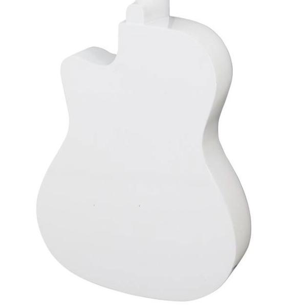 Chitară acustică Enjoy E-38C 4/ 4, Dreadnought, White photo 6