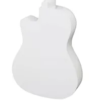Chitară acustică Enjoy E-38C 4/ 4, Dreadnought, White photo 6
