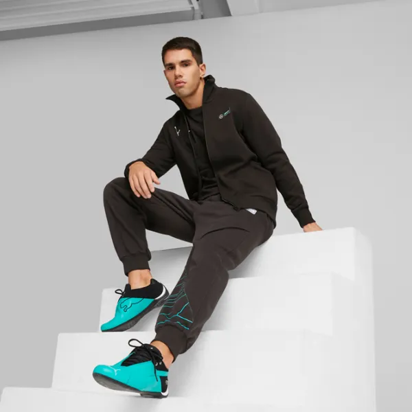 Hanorac pentru bărbați Puma Mapf1 Ess Fleece Jacket Drept/ Black photo 5