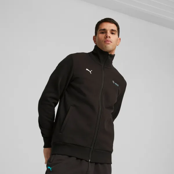 Hanorac pentru bărbați Puma Mapf1 Ess Fleece Jacket Drept/ Black photo 3