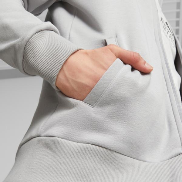 Hanorac pentru bărbați Puma Mapf1 Ess Fleece Jacket Drept/ Silver photo 7