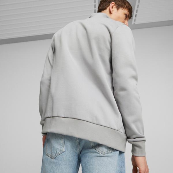 Hanorac pentru bărbați Puma Mapf1 Ess Fleece Jacket Drept/ Silver photo 4