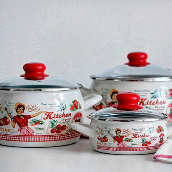 Кастрюля Metalac Kitchen 2.2 л Нержавеющая сталь/ Белый photo 3 Кастрюля Metalac Kitchen 2.2 л Нержавеющая сталь/ Белый photo 3