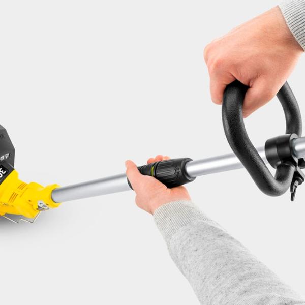 Триммер для травы KARCHER LTR 18-30 Battery Limited Edition+Kit (1.444-313.01) аккумуляторный/ Желтый photo 3