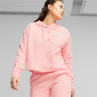 Hanorac pentru femei Puma Ess Elevated Cropped Toamnă - iarnă/ Pink photo 2