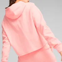 Hanorac pentru femei Puma Ess Elevated Cropped Toamnă - iarnă/ Pink photo 3