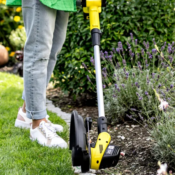 Триммер для травы KARCHER LTR 3-18 Dual Battery (1.445-450.0) аккумуляторный/ Желтый photo 5