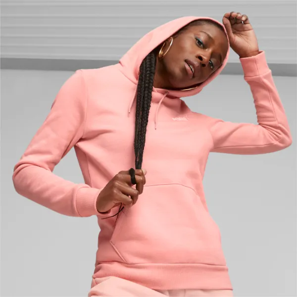 Hanorac pentru femei Puma Ess+ Embroidery Fl Toamnă - iarnă/ Pink photo 3