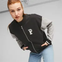 Hanorac pentru femei Puma Squad Track Toamnă - iarnă/ Black photo 3