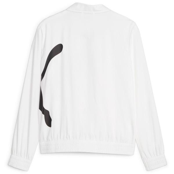 Hanorac pentru femei Puma Train All Day Big Cat Woven White photo 2