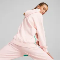 Hanorac pentru femei Puma Lemlem Oversized Toamnă - iarnă/ Pink photo 4