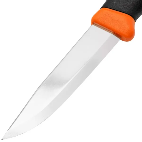 Нож Morakniv Companion Burnt Orange охотничий/ Sandvik 12C27 photo 5 Нож Morakniv Companion Burnt Orange охотничий/ Sandvik 12C27 photo 5