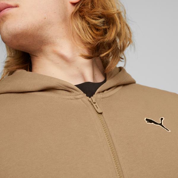 Толстовка для мужчин Puma Better Essentials Full-Zip Fl Прямой/ Бежевый photo 6