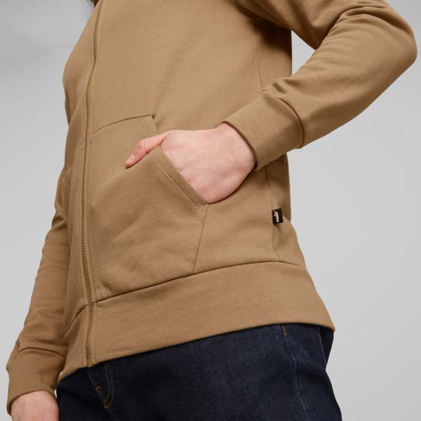 Hanorac pentru bărbați Puma Better Essentials Full-Zip Fl Drept/ Beige photo 7